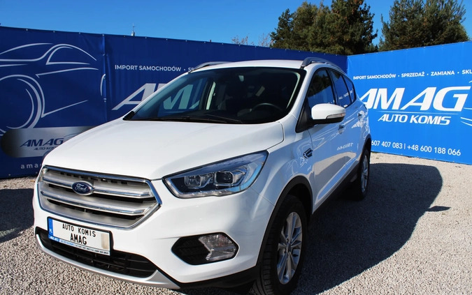 Ford Kuga cena 82900 przebieg: 46600, rok produkcji 2019 z Grudziądz małe 497